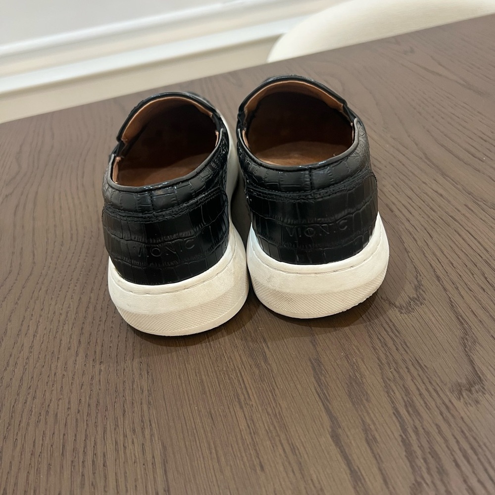 Vionic Dinora Platform Blackcrocodile Pattern Sli… - image 4
